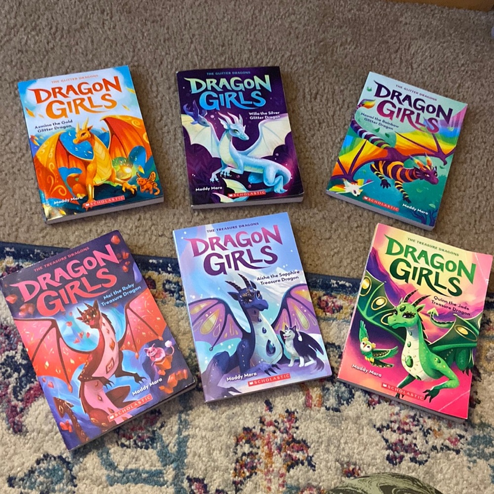 Dragon Girls book series 1-6 Grade 3 reading level
